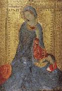 Simone Martini Virgin Annunciate oil painting on canvas